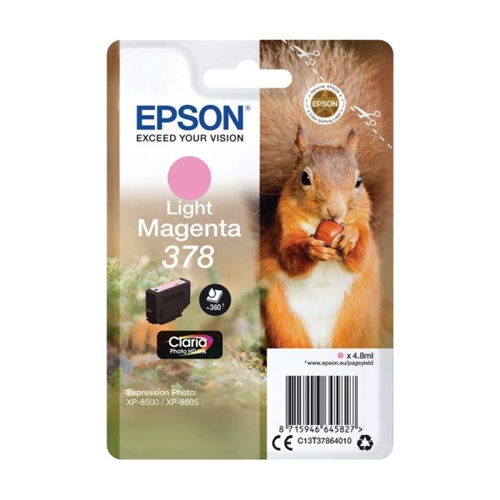 Tinteiro Original Epson 378 Magenta Claro