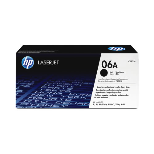 Toner Original HP 06A (C3906A) Preto