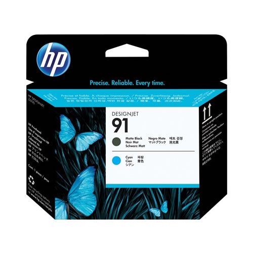 Cab. de Imp. HP 91 (C9460A) Preto/Ciano