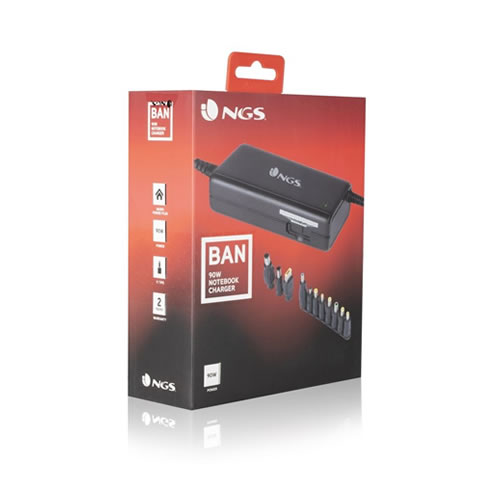 Carregador de Portátil Universal NGS Ban 90W - 11C