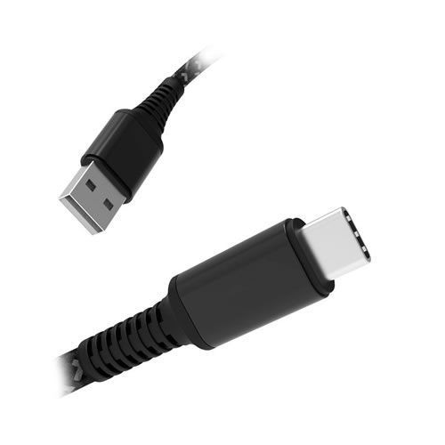 Cabo USB A para USB Tipo-C 1,5m - Preto