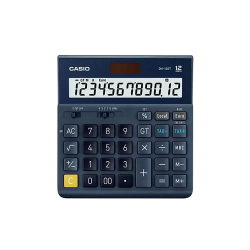 Calculadora de Secretaria Casio DH12ET 12 Digitos