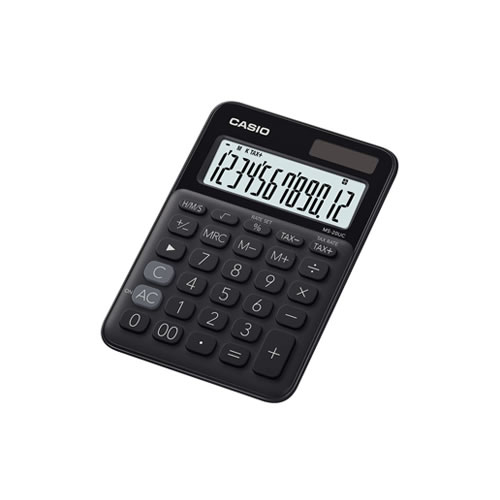 Calculadora de Secretária Casio MS-20UC Preto