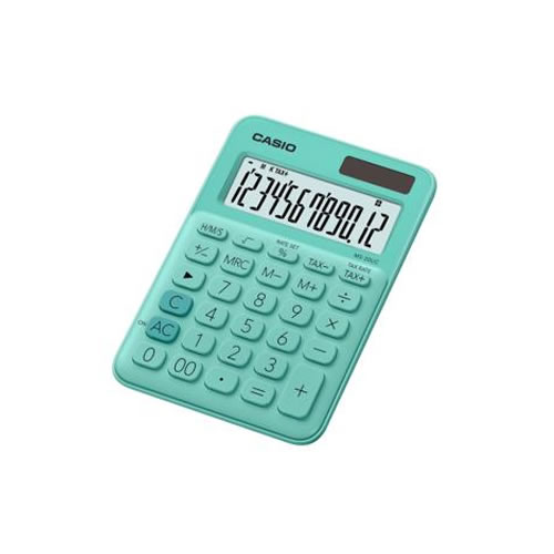Calculadora de Secretária Casio MS-20UC Verde