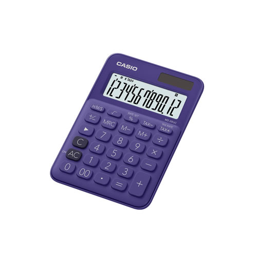 Calculadora de Secretária Casio MS-20UC Roxo