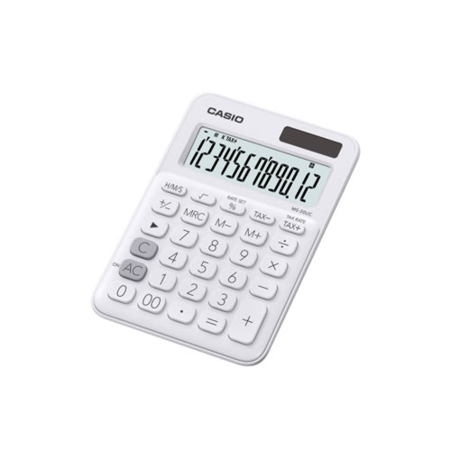 Calculadora de Secretária Casio MS20UCWE Branco