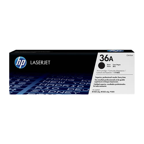 Toner Original HP 36A (CB436A) Preto