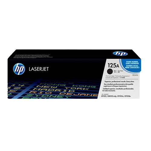 Toner Original HP CB540A Preto
