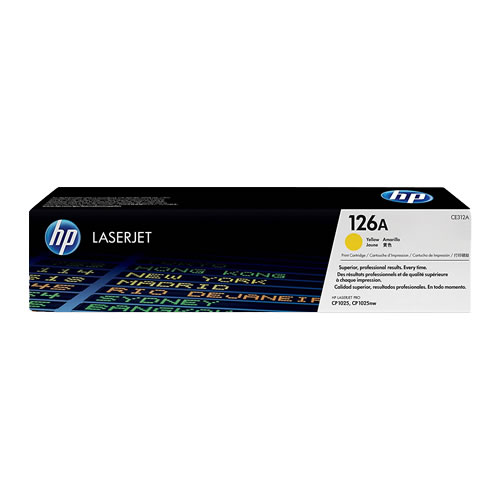 Toner Original HP CE312A (126A) Amarelo