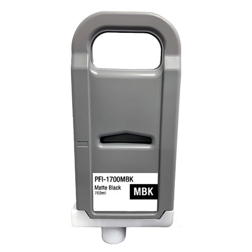 Tinteiro Compatível Canon PFI-1700 Preto Mate