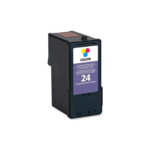 Tinteiro Compatível Lexmark 24 (18C1524) Cores