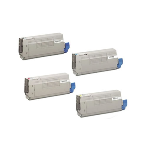 Toner Compatível Oki ES7460 Ciano