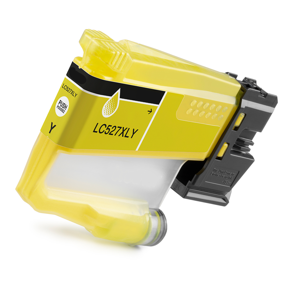Tinteiro Compatível Brother LC527 XL Amarelo