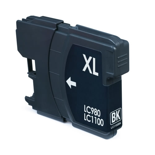 Tinteiro Comp. Brother LC980/LC985/LC1100 Preto
