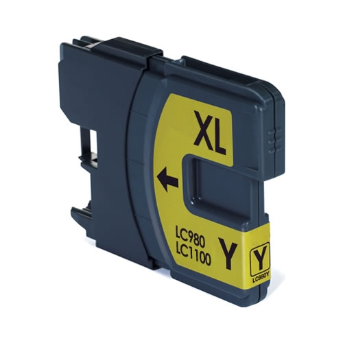 Tinteiro Comp. Brother LC980/LC985/LC1100 Amarelo