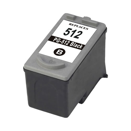 Tinteiro Compatível Canon PG-512 Preto Alta Cap.