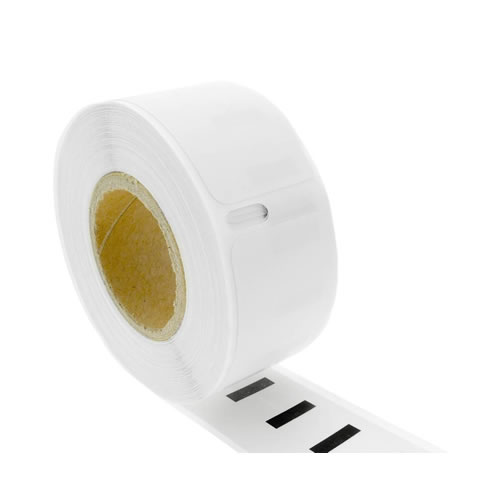 Etiquetas Compatíveis Dymo Brancas 25x25mm
