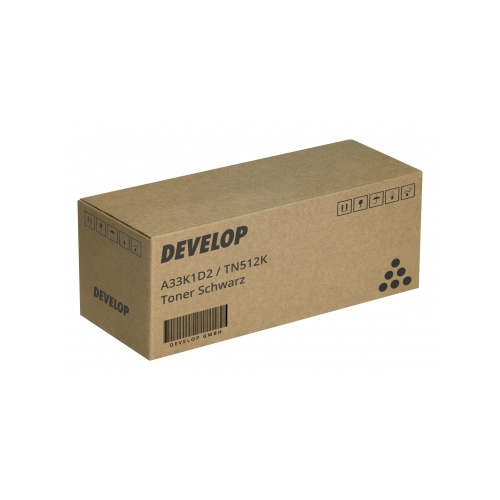 Toner Original Develop + 454 /554 (TN512) Preto