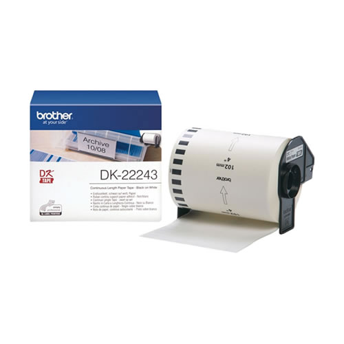 Fita Orig. Brother Papel Cont. 102mmx30,48m Branca