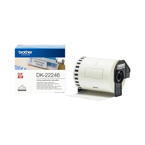 Fita Original Brother Papel Contínuo 103mmx30,48mt