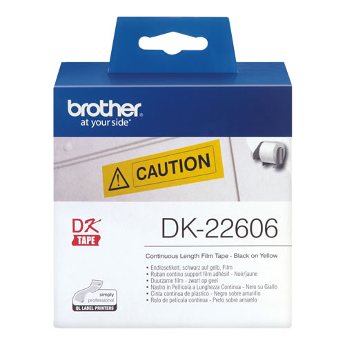 Fita Orig. Brother Película Cont. 62mmx15,24 Amar.