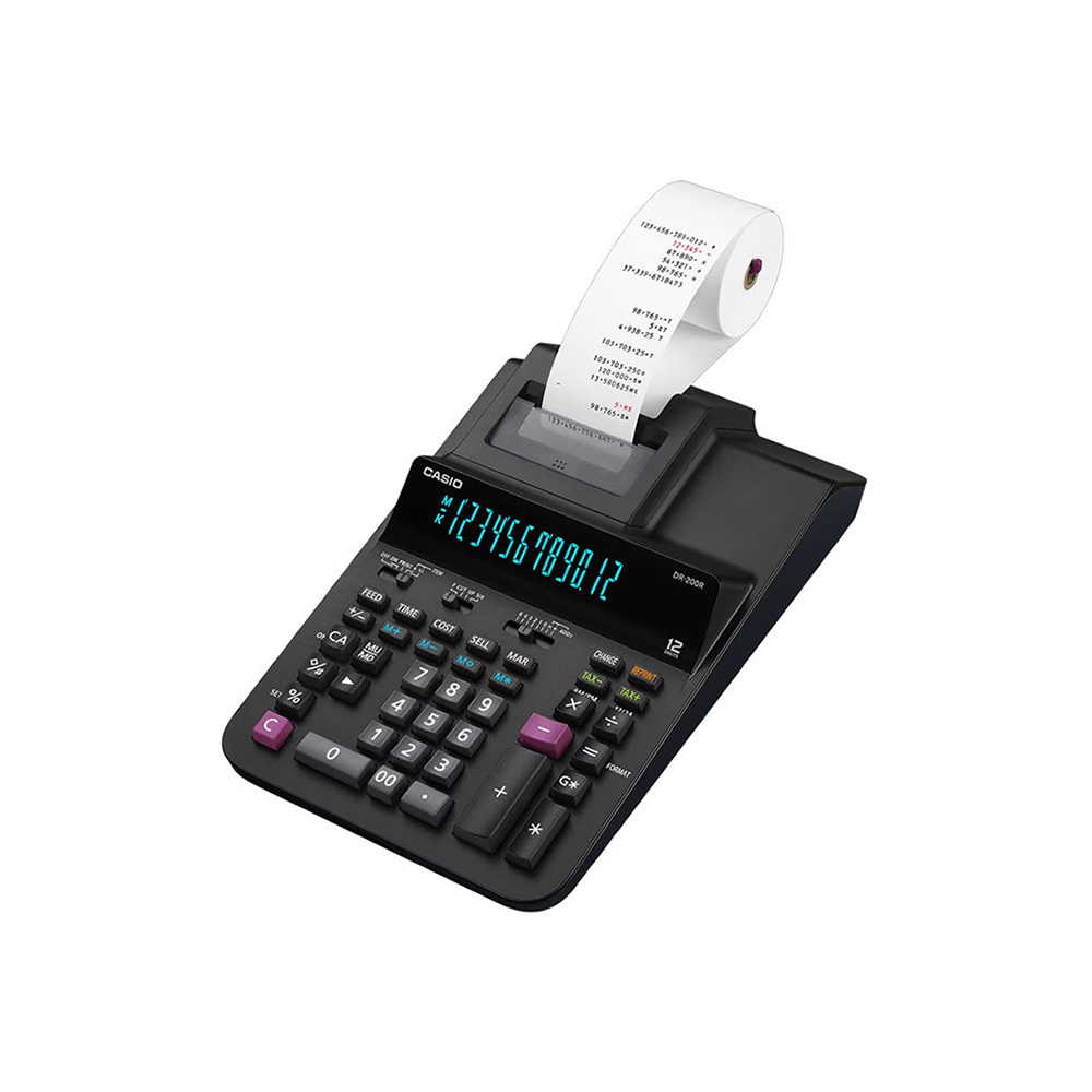 Calculadora Secretária Casio DR-200R 12 Digitos