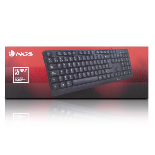 Teclado Multimédia NGS Funky V3 USB