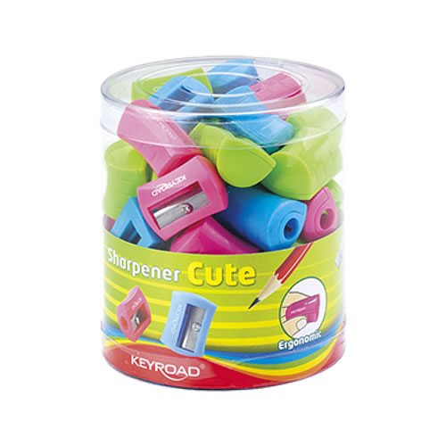 Afia Lápis de Plástico 1 Boca Cute - Pack 48un