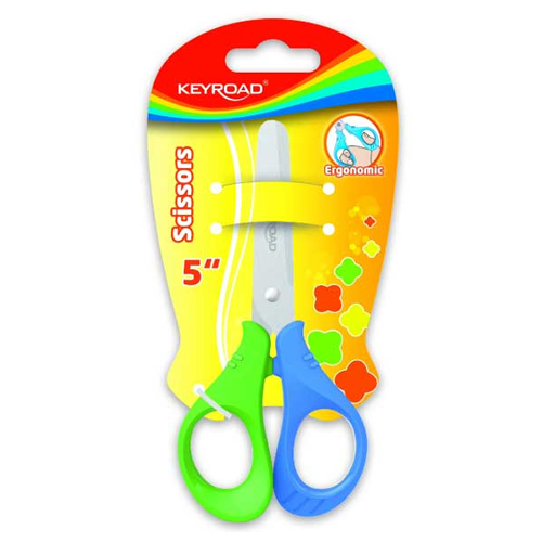 Tesoura Escolar 13cm Keyroad Ergonomic