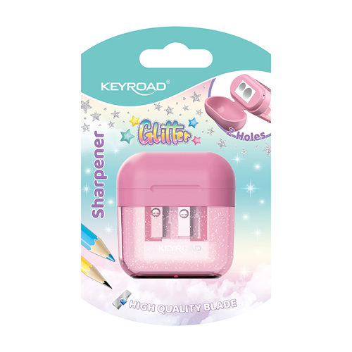 Afia Lápis Glitter c/ Depósito 2 Bocas