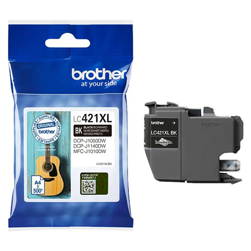 Tinteiro Original Brother LC421 XL Preto