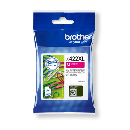Tinteiro Original Brother LC422 XL Magenta