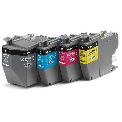Tinteiro Original Brother LC422 XL Pack 4 cores