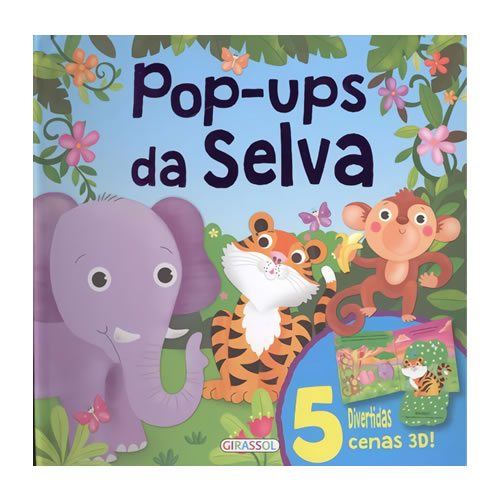 Livros Infantis - Pop-ups da selva