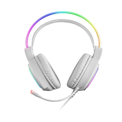 Auscultadores Mars Gaming com Microfone MHRGB Branco