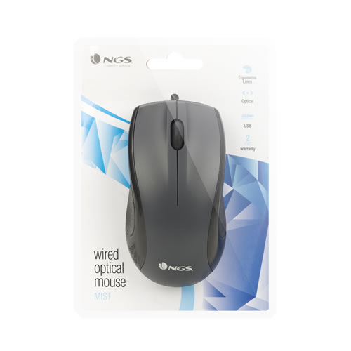 Rato USB NGS Mist - Preto
