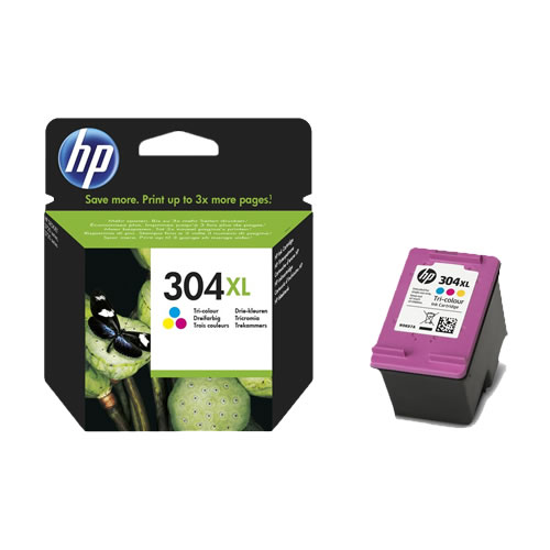 Tinteiro Original HP 304 XL (N9K07A) Tri-color