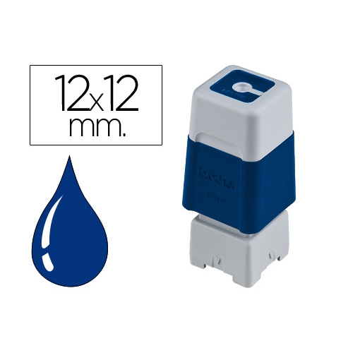 Estrutura Carimbo Brother 12mm x 12mm Azul