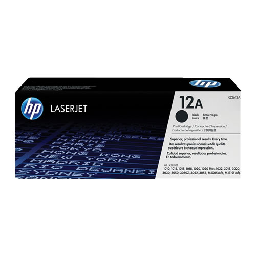 Toner Original HP 12A (Q2612A) Preto