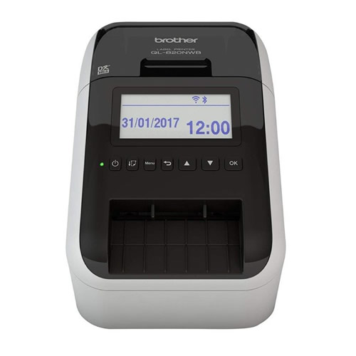 Impressora Térmica de Etiquetas Brother QL-820NWB