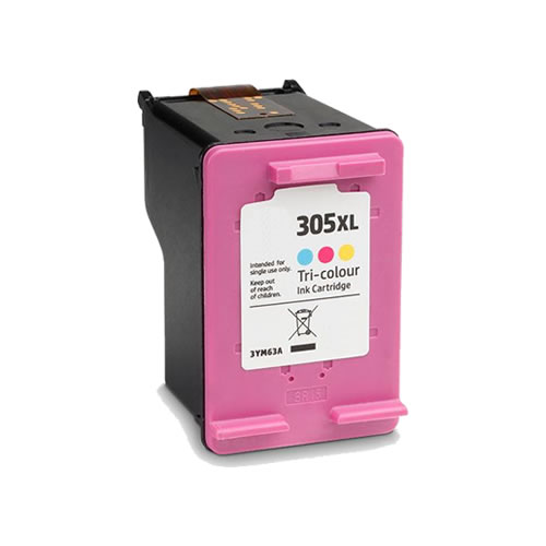Tinteiro Reciclado HP 305 XL (3YM63A) Tricolor