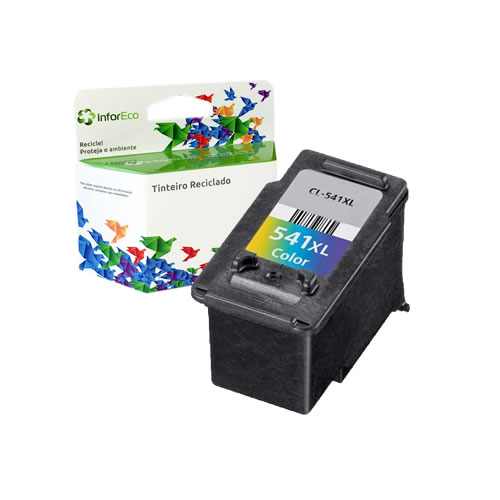 Tinteiro Reciclado Canon CL-541 XL Cor