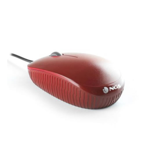 Rato NGS Optical 1000 dpi Vermelho
