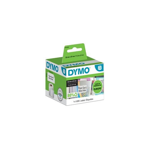 Etiquetas Dymo Brancas 57x32mm (11354)
