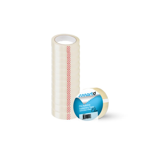Fita Adesiva Transparente 12mmx33mts - pack 12