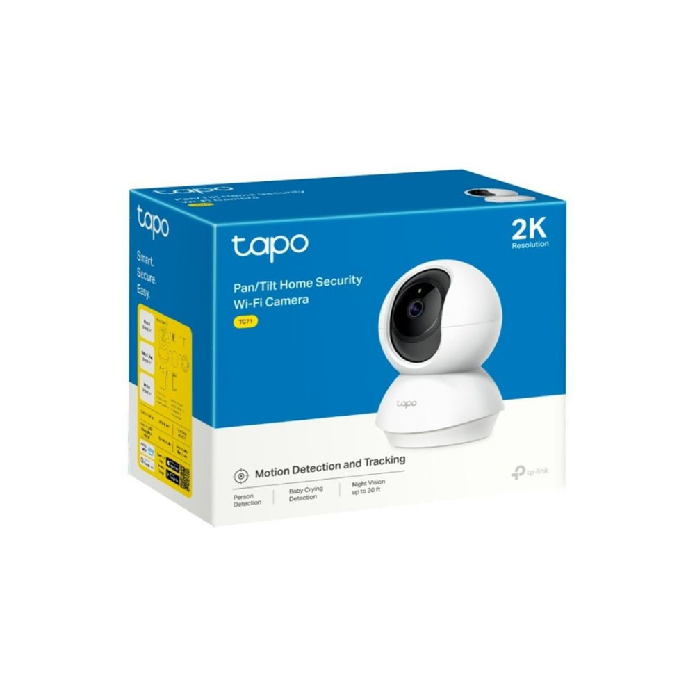 Câmara de Vigilância Tapo TC71 2K 360º Wi-Fi