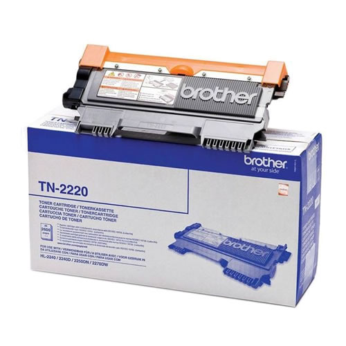 Toner Original Brother TN-2220 Preto A.C.