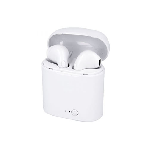 Auriculares Bluetooth i7s TWS Blister - Branco