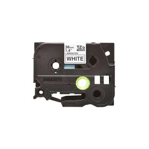 Fita Original Brother TZe261 Branco/Preto 36mm