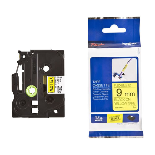 Fita Grav. Orig. Brother 9mmx8mts Amar/Preto